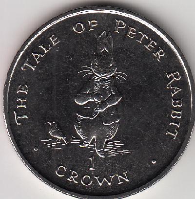 Beschrijving: 1 Crown PETER RABBIT